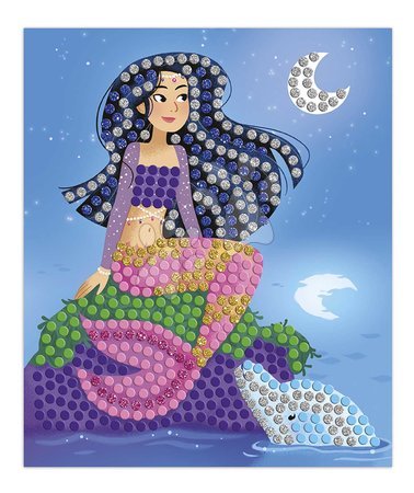 Trabalhos manuais e criação - Maxi conjunto criativo Mosaico Golfinhos e Sereias Mosaics Dolphins and Mermaids Atelier Janod - 3