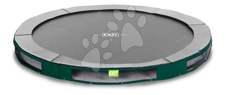 Zemní trampolíny  - Trampolína Elegant Premium Ground Sports Green Exit Toys - 1