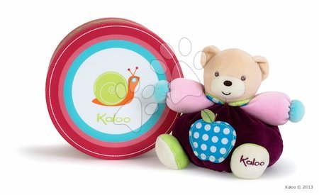 Plyšoví medvědi - Plyšový medvídek Colors-Chubby Bear Apple Kaloo - 1