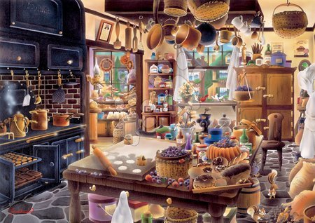 Puzzle 3000-dijelne - EDUCA 16319 Puzzle Genuine The bakery 3000 dielov - 1