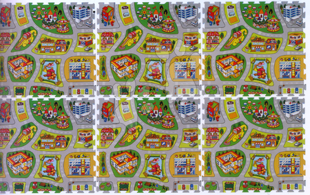 Puzzle din burete - Puzzle din burete City Map - Harta oraşului Lee Chyun - 4