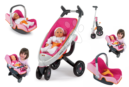 Kolica za lutke setovi - Set kolica za dvije lutke Maxi Cosi & Quinny Smoby - 15