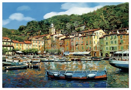 Puzzle 4000 - 8000 dielne - Puzzle Portofino Educa - 1