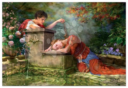 4000 - 8000 darabos puzzle - Puzzle While she was sleeping Educa - 1