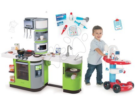 Kuchyňky pro děti sety - Set kuchyňka CookMaster Verte Smoby - 16