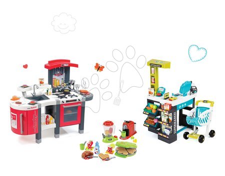 Kuchyňky pro děti sety - Set kuchyňka Tefal SuperChef Smoby - 30