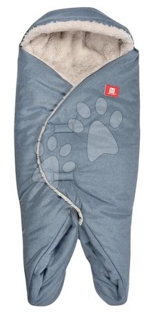 Dojčenské oblečenie - Zavinovačka Babynomade Tenderness Red Castle od 6-12 mesiacov teplá vzdušná vodeodolná modrá