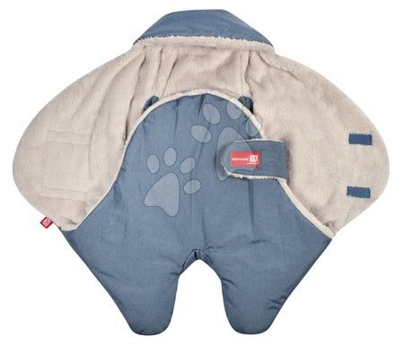 Dojčenské oblečenie - Zavinovačka Babynomade Tenderness Red Castle od 6-12 mesiacov teplá vzdušná vodeodolná modrá_1