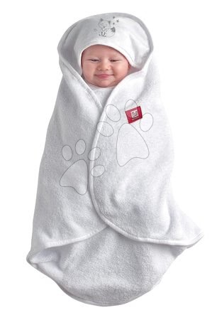 Kojenecké osušky - Kojenecká osuška Babynomade® Red Castle - 1