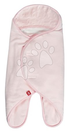 Babynomade® - Zavinovačka Babynomade® Coral Fleece Red Castle
