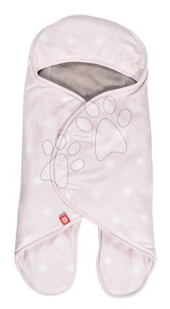 Zavinovačky zimné - Zavinovačka Babynomade® Coral Fleece Miss Sunday Red Castle 0-6 mesiacov dvojvrstvový fleece extra teplá