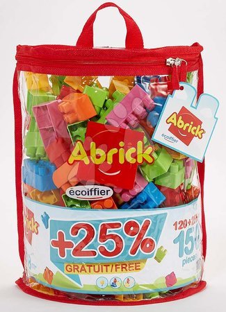 Otroške kocke Abrick - Kocke v torbici Abrick Écoiffier 