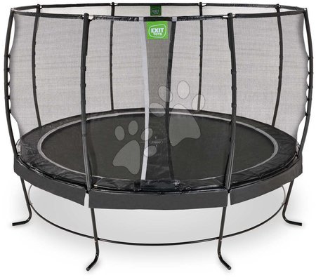 Trampoliny z siatką ochronną - Trampolina z siatką zabezpieczającą Lotus Premium Exit Toys  _1