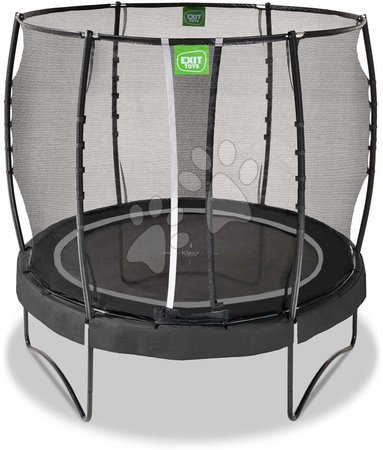 Trampoline mit Sicherheitsnetz - EXIT Allure Premium Trampolin ø253cm - schwarz_1