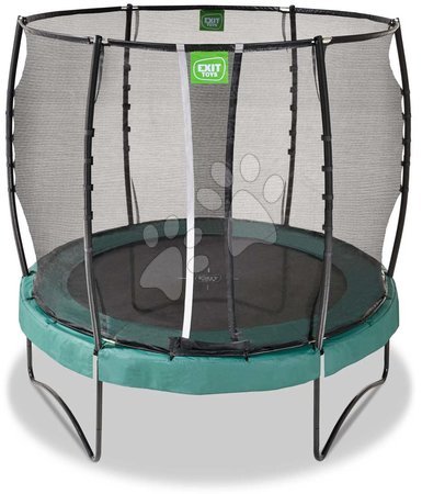 Trampoline mit Sicherheitsnetz - EXIT Allure Premium Trampolin ø253cm - grün_1