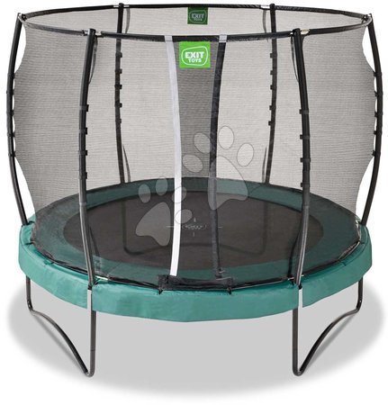 Trampoline mit Sicherheitsnetz - EXIT Allure Premium Trampolin ø305cm - grün_1