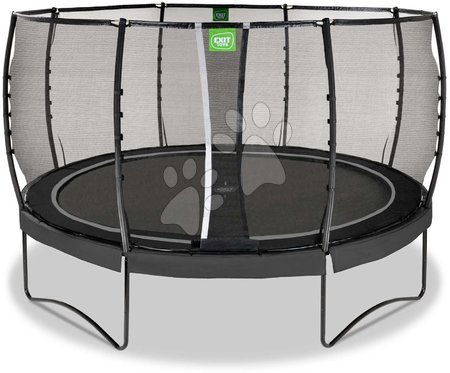 Trampoliny z siatką ochronną - Trampolina z siatką zabezpieczającą Allure Premium  Exit Toys