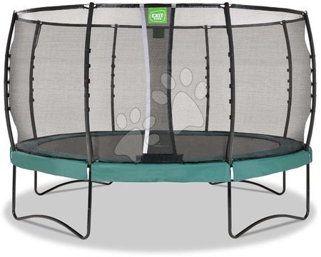 Trampoliny z siatką ochronną - Trampolina z siatką zabezpieczającą Allure Premium  Exit Toys