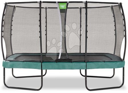 Trampolines - EXIT Allure Premium trampoline 214x366cm - green