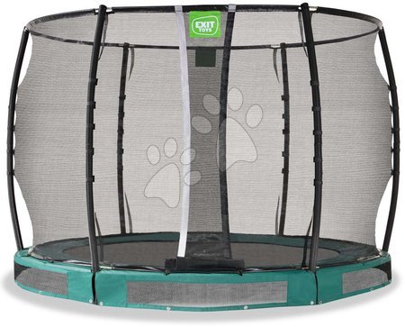 In Ground Trampolines  - EXIT Allure Premium ground trampoline ø305cm - green