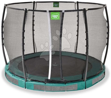 Trampolíny zemné - Trampolína s ochrannou sieťou Allure Premium ground Exit Toys _1