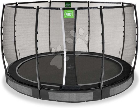 In Ground Trampolines  - EXIT Allure Premium ground trampoline ø366cm - black_1