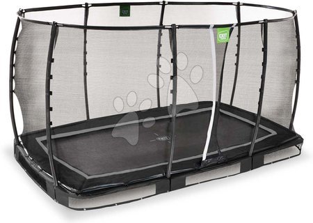 3-6 lat - Trampolina z siatką zabezpieczającą Allure Premium ground Exit Toys _1