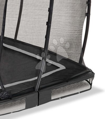 Trampoliny naziemne - Trampolina z siatką zabezpieczającą Allure Premium ground Exit Toys  - 3