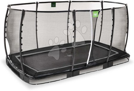 Trampoliny - Trampolina z siatką zabezpieczającą Allure Premium  ground Exit Toys_1