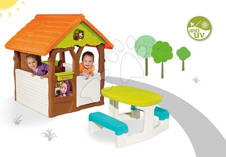 Domečky sety - Set domeček Máša a medvěd Smoby - 4