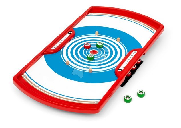 Ab 3 bis 6 Jahren - Drevená hra Curling Shuffleshot BRIO
