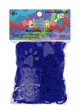 Rainbow Loom gumičky průsvitné - Rainbow Loom originální transparentní gumičky 