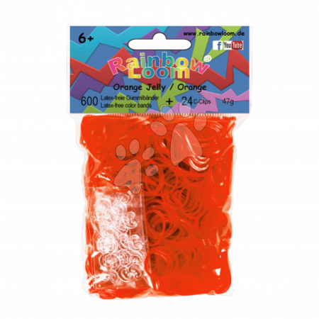 Rainbow Loom Gummibänder transparent - Rainbow Loom Original transparente Gummibänder