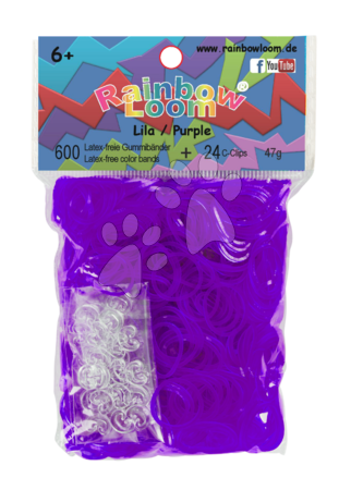 Rainbow Loom gumičky průsvitné - Rainbow Loom originální transparentní gumičky 