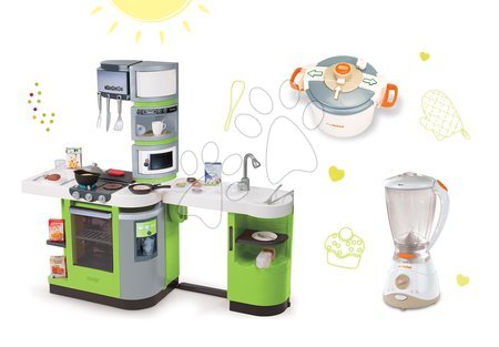 Kuchyňky pro děti sety - Set kuchyňka CookMaster Verte Smoby - 15