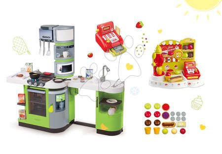Kuchyňky pro děti sety - Set kuchyňka CookMaster Verte Smoby - 20