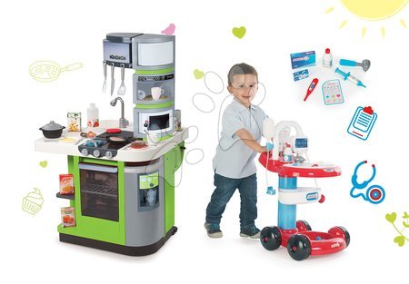 Kuchyňky pro děti sety - Set kuchyňka CookMaster Verte Smoby - 15