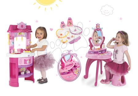 Bucătărie pentru copii seturi - Set bucătărie de jucărie Disney Prinţese Smoby - 20
