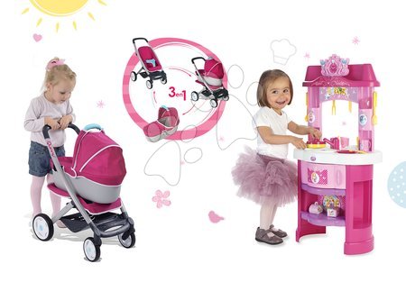 Kuchyňky pro děti sety - Set kuchyňka Disney Princezny Smoby - 19