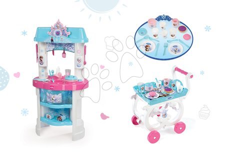 Kuchyňky pro děti sety - Set kuchyňka Frozen Smoby - 18