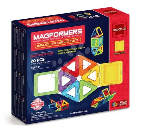Bausätze Magformers  - Magnetbaukasten Basis Windows Plus 3D Magformers - 4
