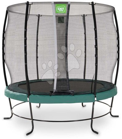 Trampoline mit Sicherheitsnetz - EXIT Lotus Classic Trampolin ø253cm - grün