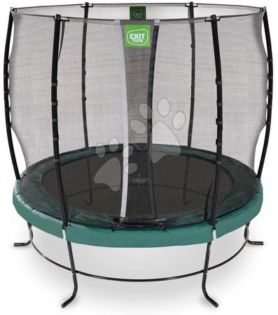 Trampoline mit Sicherheitsnetz - EXIT Lotus Classic Trampolin ø253cm - grün_1