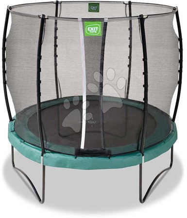 Trampoline mit Sicherheitsnetz - EXIT Allure Classic Trampolin ø253cm - grün_1