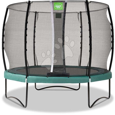 Trampoline mit Sicherheitsnetz - EXIT Allure Classic Trampolin ø305cm - grün