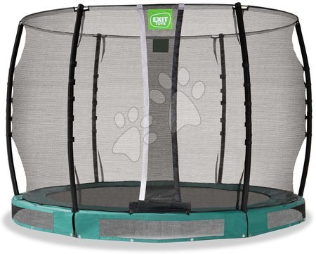 Trampoline - EXIT Allure Classic Bodentrampolin ø305cm - grün