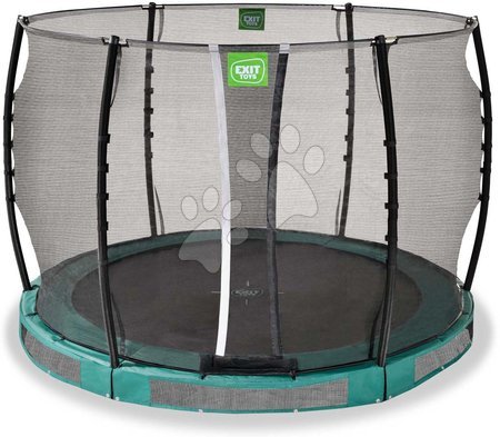 Trampoline - EXIT Allure Classic Bodentrampolin ø305cm - grün_1