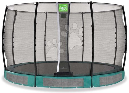 In Ground Trampolines  - EXIT Allure Classic inground trampoline ø366cm - green