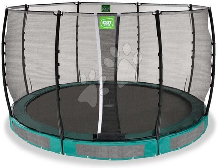 In Ground Trampolines  - EXIT Allure Classic inground trampoline ø366cm - green_1