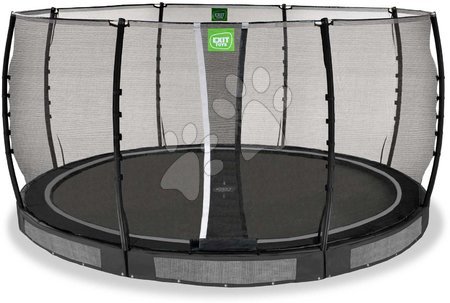 In Ground Trampolines  - EXIT Allure Classic inground trampoline ø427cm - black_1